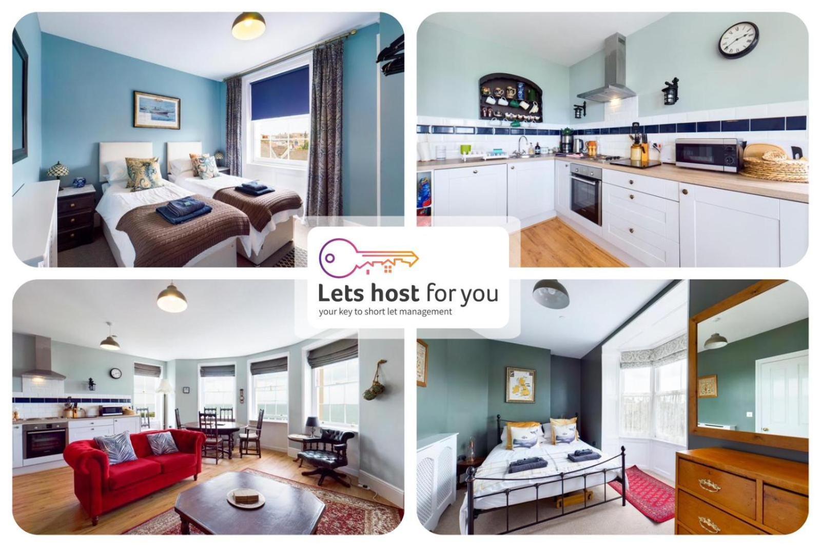 Captain'S Quarters - Stunning Sea Views Lejlighed Margate Eksteriør billede